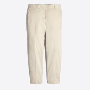 Jcrew Skimmer Pant City Fit